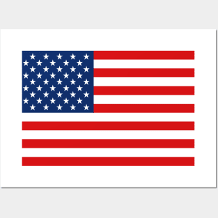 lag of the United States - Flag of the USA - Flag of America Posters and Art